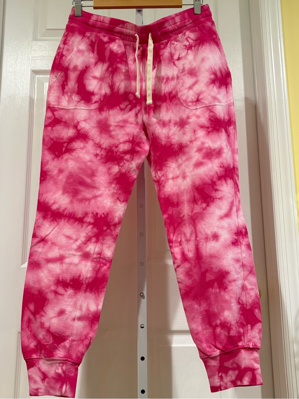Gap Pink Tie-Dye Jogger Sweatpants small